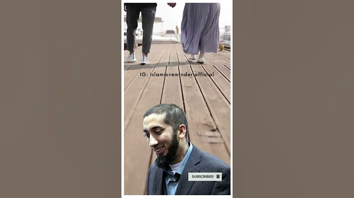 WHEN YOU LIKE A GIRL😍HALAL WAY OF APPROACHING HER Nouman Ali Khan Whatsapp Status| Islamic Reminder