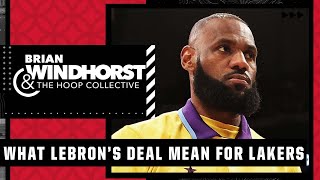 What surprised Tim Bontemps about LeBron James’ extension with the Lakers | The Hoop Collective
