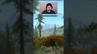 The Road to Whiterun in Skyrim #shorts #skyrim