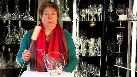 How to use a Tecno Wine Decanter Video | Wineware