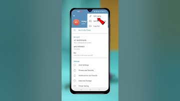 Telegram Name Change Kaise Kare 😱 Telegram Name Change Settings #shorts