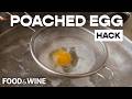 How to Poach Eggs in a Strainer | Food & Wine