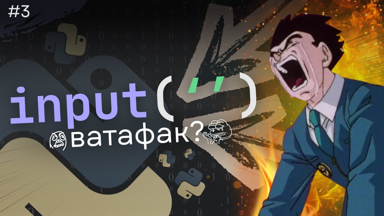 Учу Python! Что такое инпут? #3