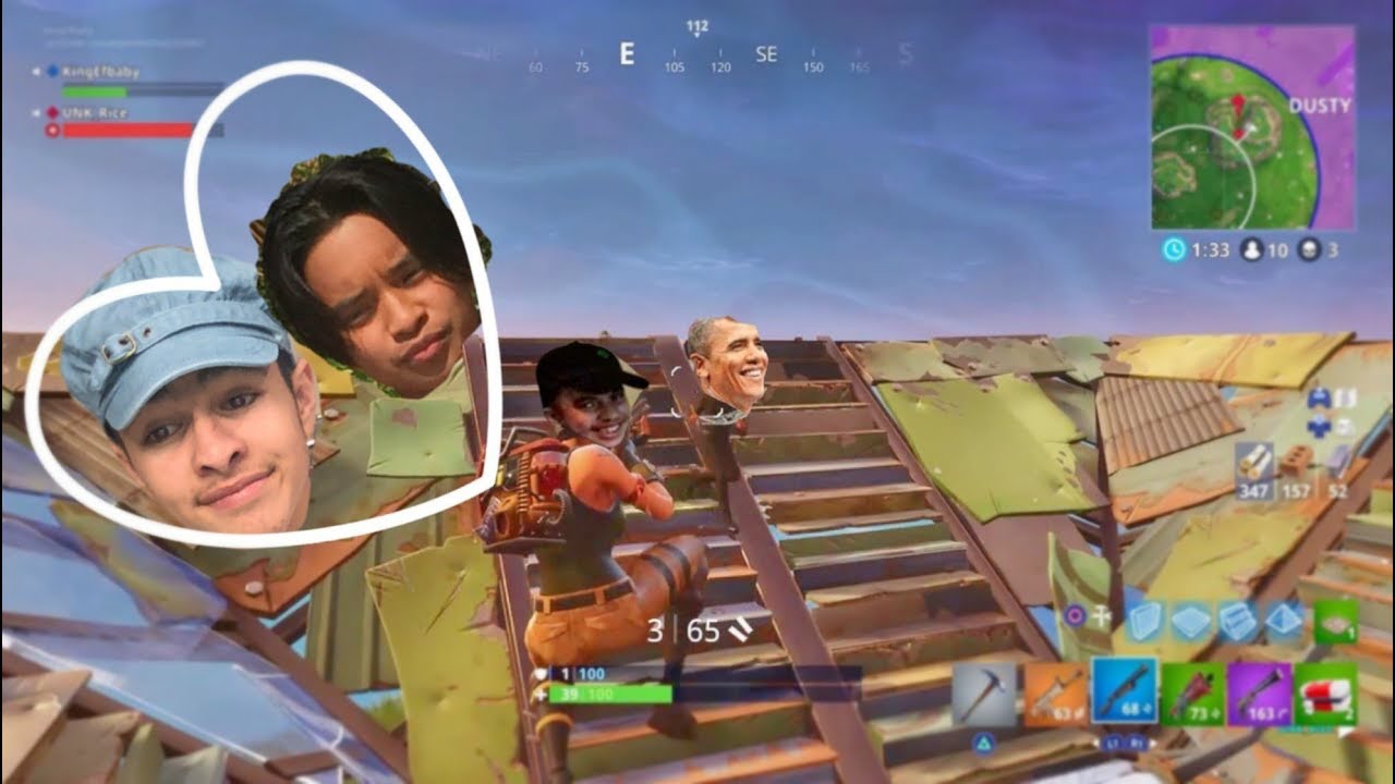 FORTNITE:WITH RICE ASIAN - YouTube