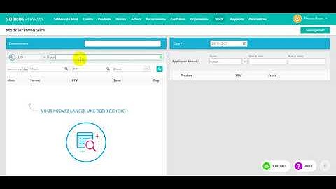 [ Tutoriel ] Comment faire un inventaire par code à barre ou manuel sur Sobrus Pharma ?