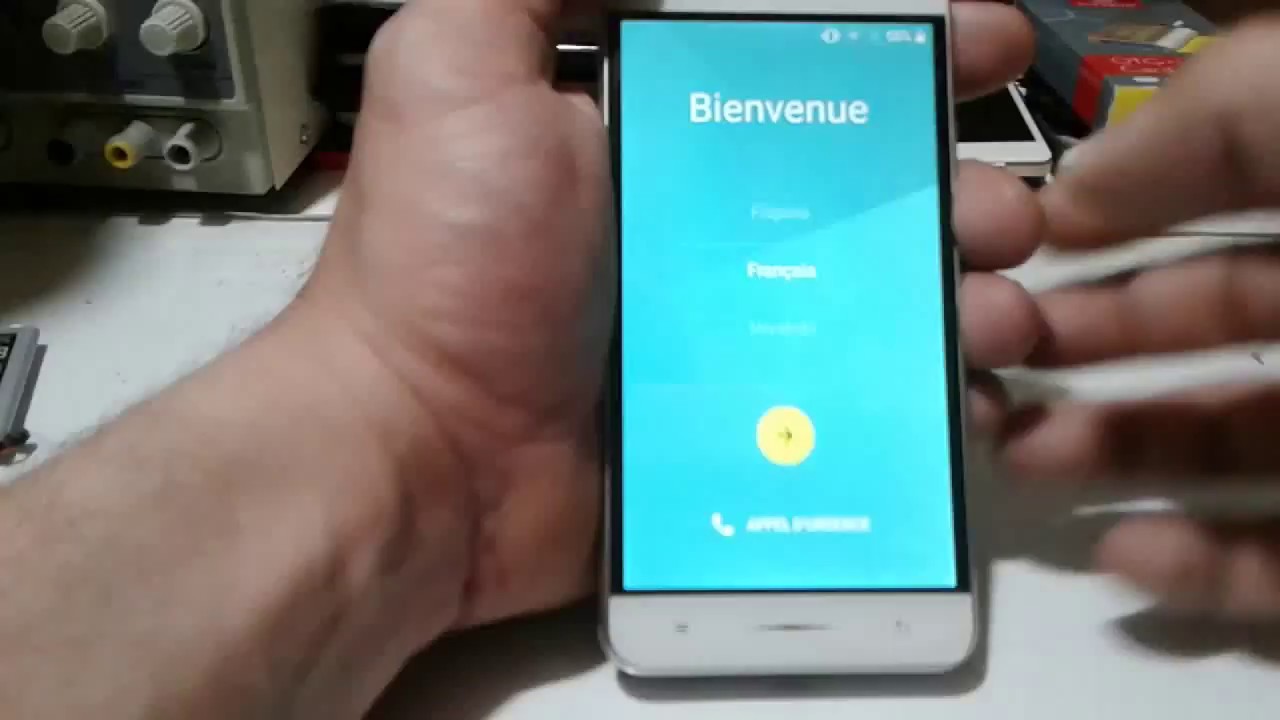 Bypass account google IRIS VOX4+