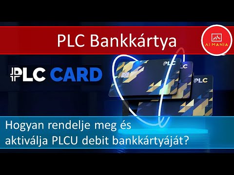 PLC Ultima #15 - PLC Bankkártya rendelése és aktiválása