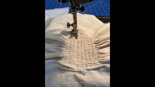 【DISCERNMENT】Loas Over Shirring Maxi PT How to Sew Shirring to a Stay- A Vintage Sewing Technique