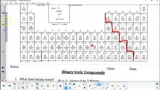 More Binary Ionic Practice---packet page 14