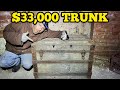 $33,000 TRUNK IN STORAGE / He Bought An Abandoned Storage Unit Locker / Opening Mystery Boxes
