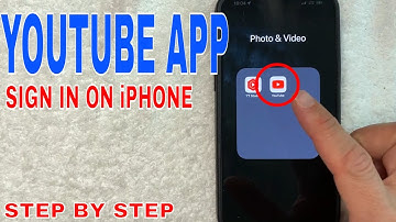 ✅ How To Sign Into Youtube App On iPhone 🔴