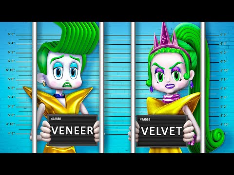 Видео: Trolls Band Together: Velvet and Veneer are in Jail? 32 LOL OMG DIYs