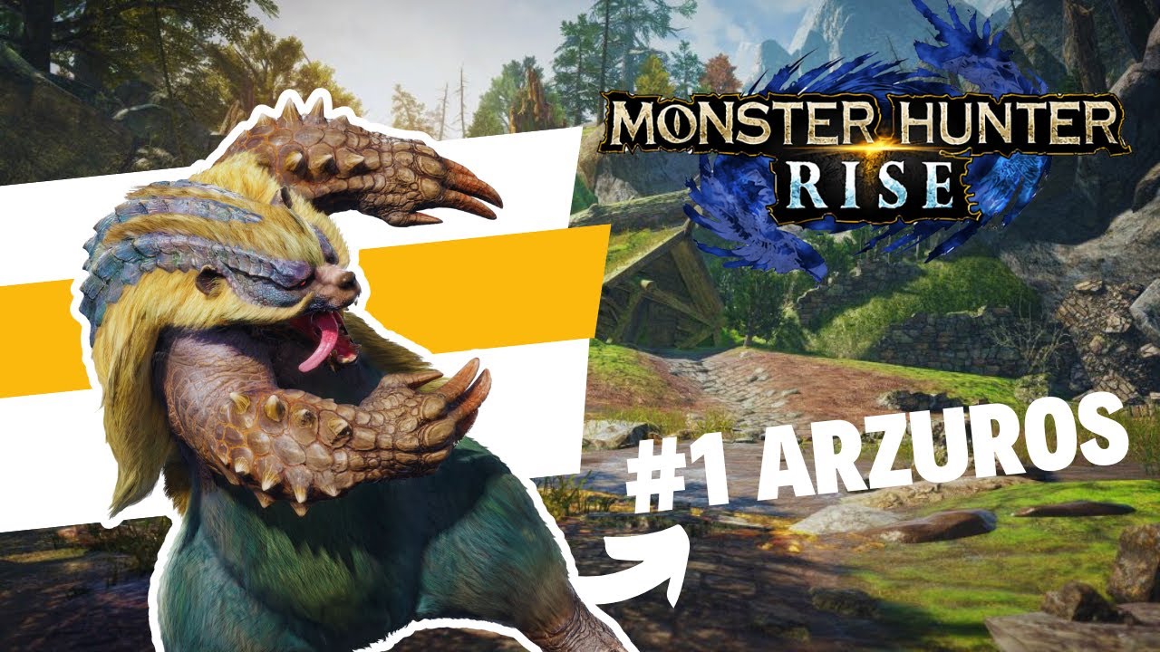 Monster hunter rise / #1 Arzuros - YouTube