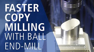 HSPC Milling Tool for difficult to machine material - CrazyMill Cool Ball Z4