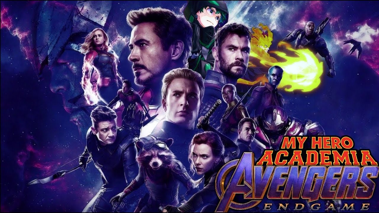 My hero academia x Avengers // Opening 4 "End Game" - YouTube