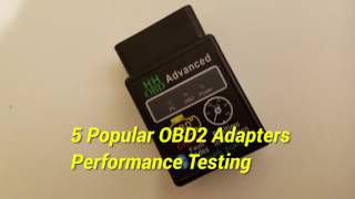 CarPros - OBD2 Adapters Speed Test screenshot 2