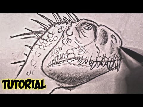 SCORPIUS REX Head Drawing Tutorial