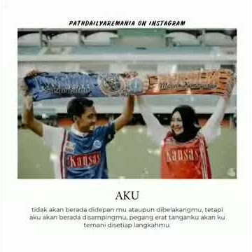 Story wa keren😎 aremania dan jackmania🤘