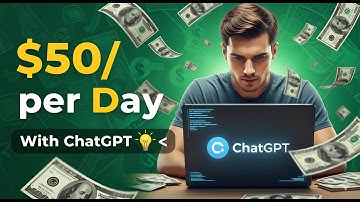 How to Earn $50+ Per Day Using ChatGPT (Step by Step Guide)✅