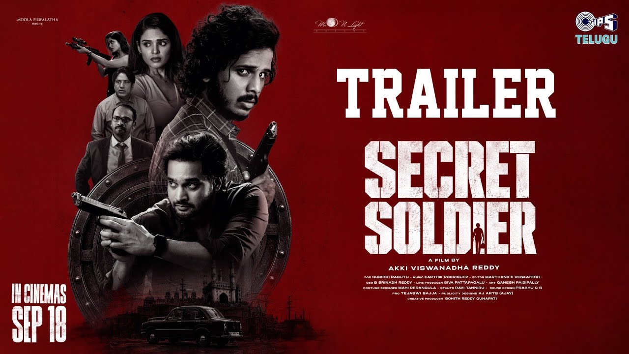 Secret Soldier - Trailer | Nihal Kodhaty, Surya Srinivas | Moon Light Dreams | Akki Viswanadha Reddy