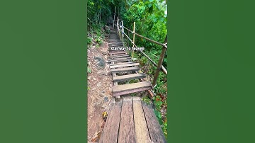 What Terrain rating would you give this ‘Stairway To Heaven’ geocache that I found in Thailand? 🇹🇭