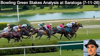 Bowling Green Stakes 2026 Picks - Saratoga Race Course - Saturday, July 11