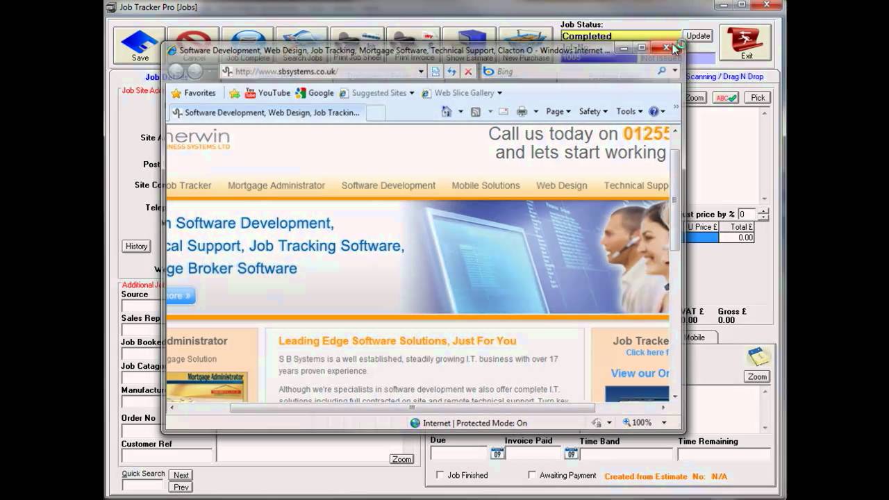 Introduction to Job Tracker Professional -- S B Systems Job Tracker ...