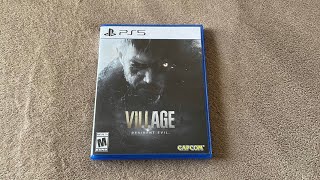 Resident Evil Village PS5 Unboxing