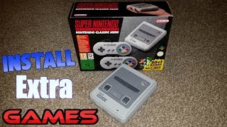 Snes Mini add extra games with Hakchi v2.21f