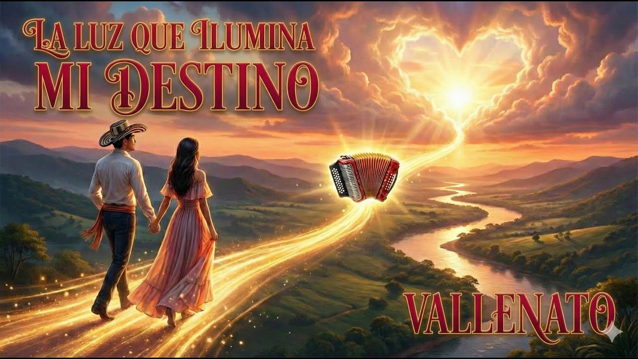 La Luz Que Ilumina Mi Destino - Vallenato Romántico 2026 (Letra Oficial)
