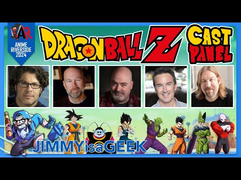 Dragon Ball Z Cast Panel - Anime Riverside 2024 | @JimmyisaGeek