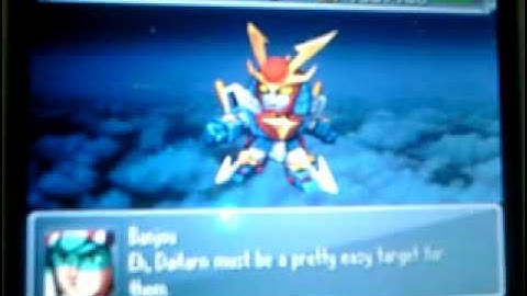 Super Robot Wars alpha Gaiden on psx4all for dingux
