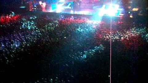 The Mosh Pit at the Example concert at the O2 Arena London April 27th 2012