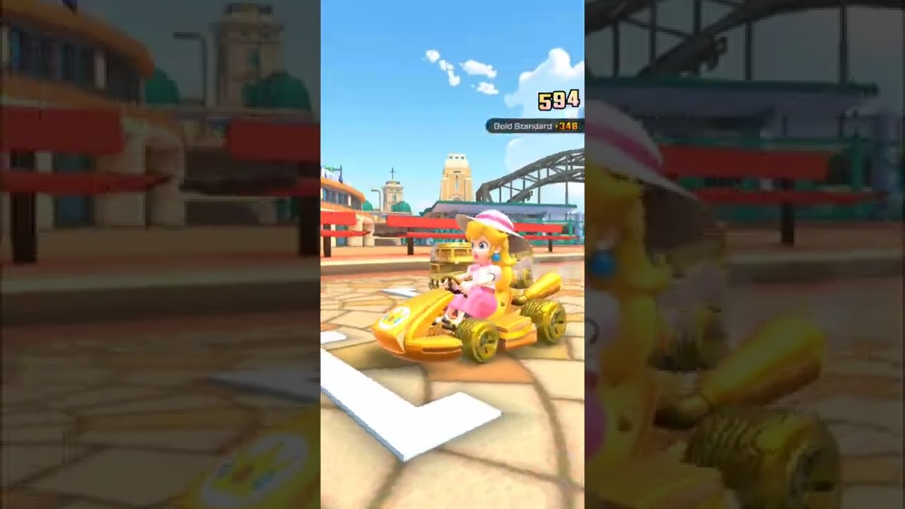 Mario Kart Tour: Anniversary Tour: Toadette Cup for Coins Singapore Speedway Final Lap 