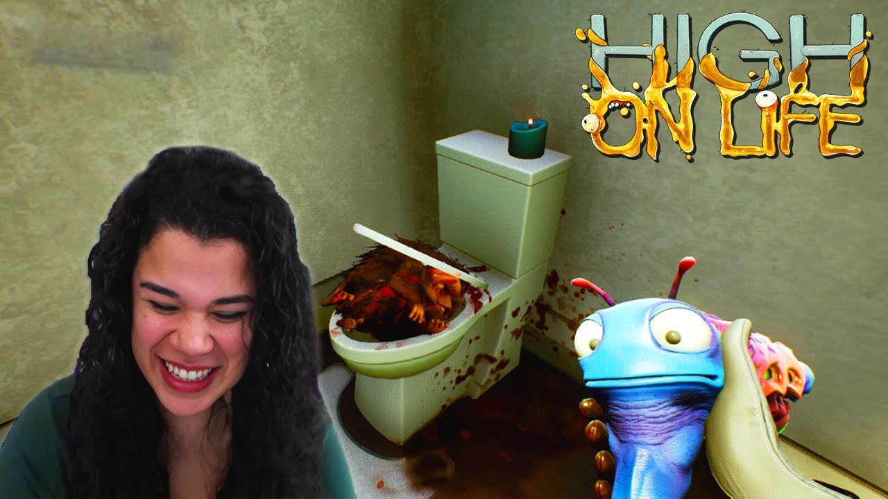 Visiting the Most Disturbing Video Game Mansion EVER High on Life