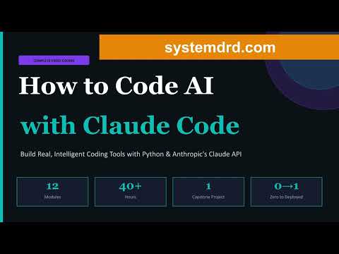 How to Code AI with Claude Code — Full Python Course for Beginners (Build a Real AI Assistant)