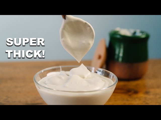 How To Make Vegan Yoghurt At Home! (with cashews) class=