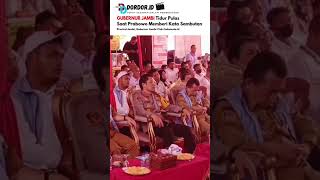 GUBERNUR JAMBI AL HARIS TIDUR PULAS, SAAT PRABOWO BERI KATA SAMBUTAN #prabowo #presiden2024