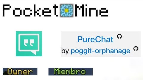 PureChat Plugin Pocketmine