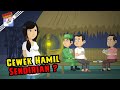Cewek Hamil Keluar Di Malam Hari ? - Cewek Misterius -  Setan Ribut  -  Horor Lucu - PocongViral