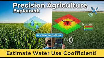 Precision Agriculture Explained: Estimating Water Use Coefficient with Remote Sensing