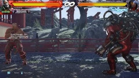 Bryan 15 hits and 151 damage rage drive combo