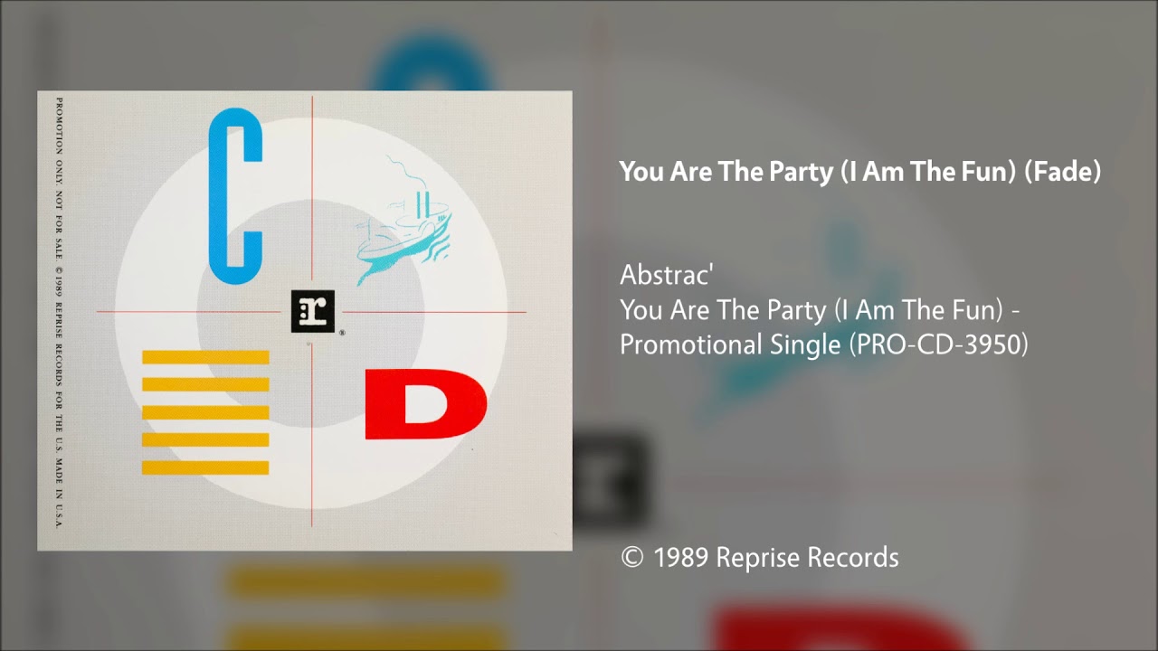 Abstrac' - You Are The Party (I Am The Fun) [Radio Edit] - YouTube