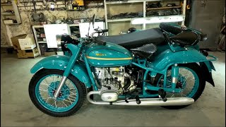 Restoration of the 1969 Ural M63 Motorcycle.