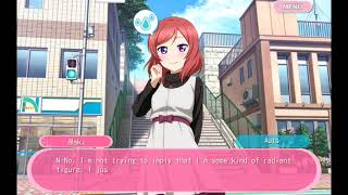 #754 Nishikino Maki's KiRa-KiRa Sensation! card side story - Love Live SIF