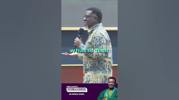 speaking in tongues is not monosyllable - DR MENSA OTABIL #ghanaianpastor #voiceeffects #mensaotabil