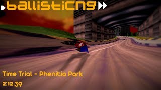 BallisticNG - Time Trial: WTRP/Wipeout 2097 - Phenitia Park