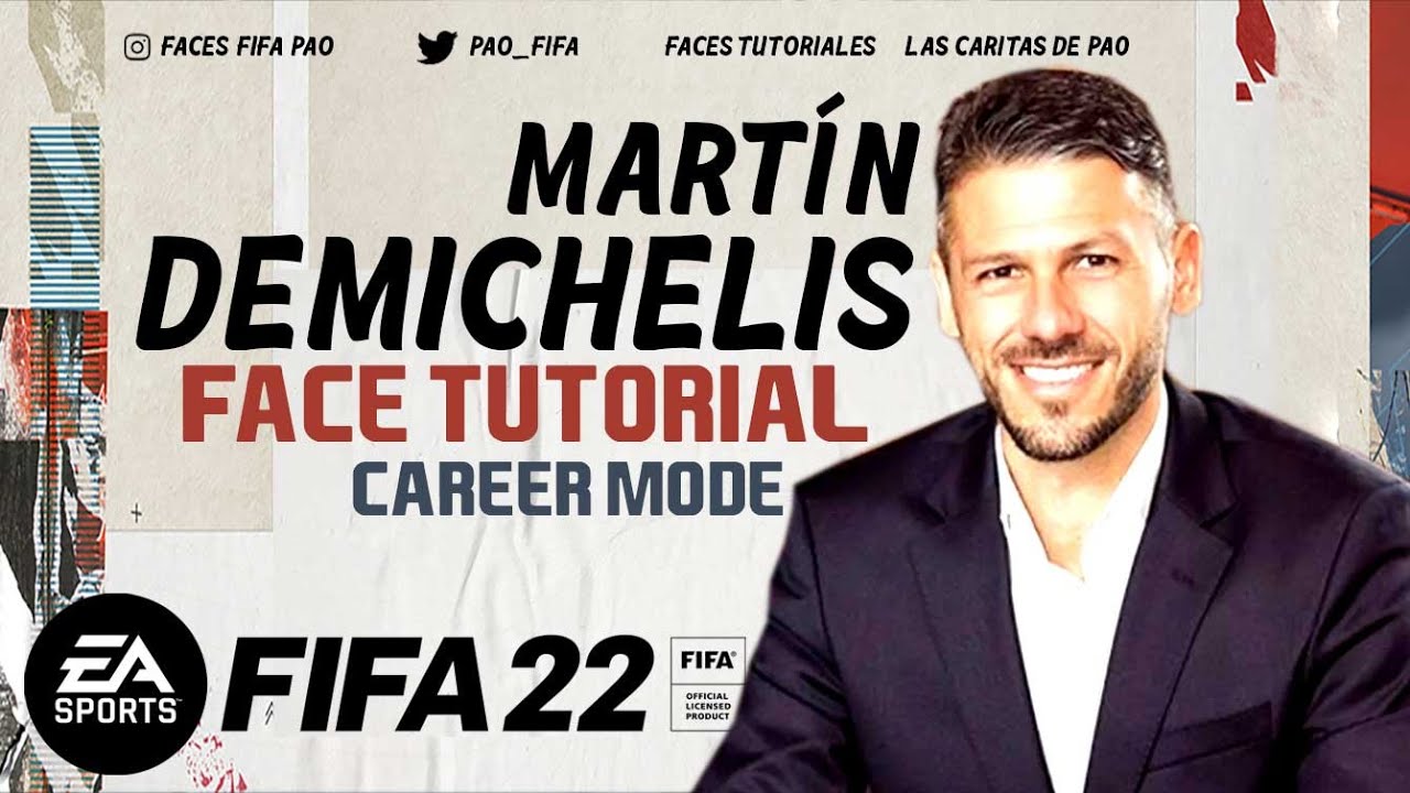 MARTIN DEMICHELIS FACE FIFA 22 MODO CARRERA | TUTORIAL |  CAREER MODE | MANAGER