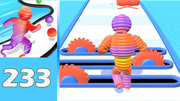 Rope-Man Run (IOS/Android) NEW UPDATE Gameplay Walkthrough All Level Eps 233 #Shorts