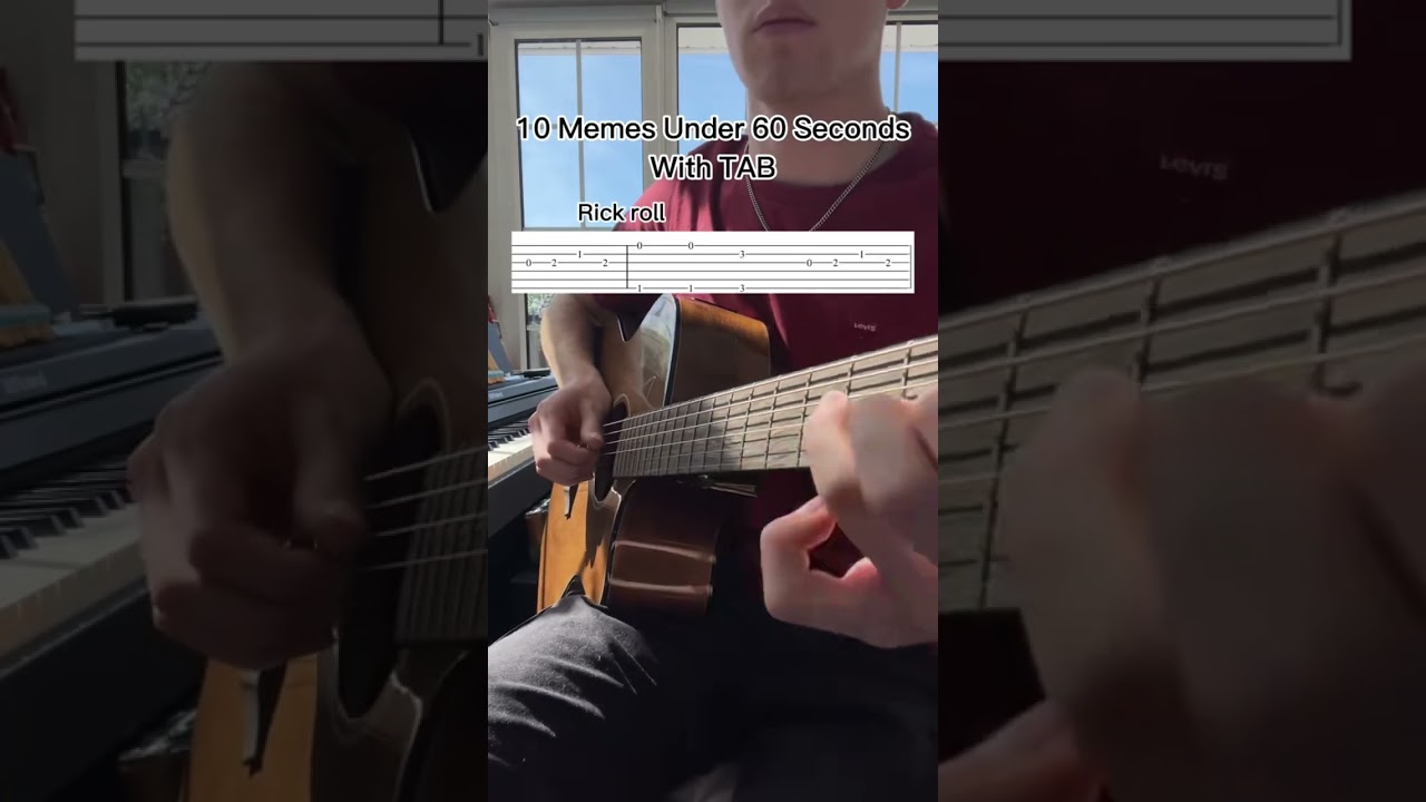 10 memes on guitar 